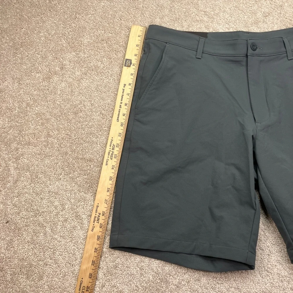 Under Armour Mens 38 UA Tech Short Gray 10 Inch Inseam Golf Performance 1350071
